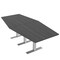 Skutchi Designs 45 in W, 96 in L, 29 in H, Engineered Wood Top, Grey HAR-HEX.IR-46x93-T-ASIANNIGHT - alternate 1